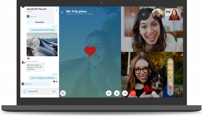 Windows 10 : A quoi ressemble le nouveau Skype